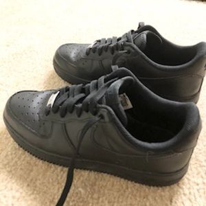 Black Air Force Ones